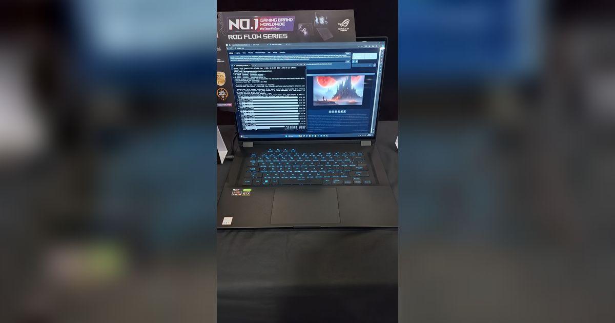 Tak Cuma Buat Gaming, ASUS ROG Dibekali 4 Fitur yang Bisa Mengoptimalkan Penggunaan AI