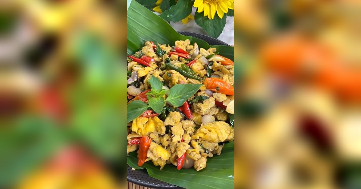 Bikin Yuk, Telur Terasi Bawang yang Lagi Viral ala Chef Firhan