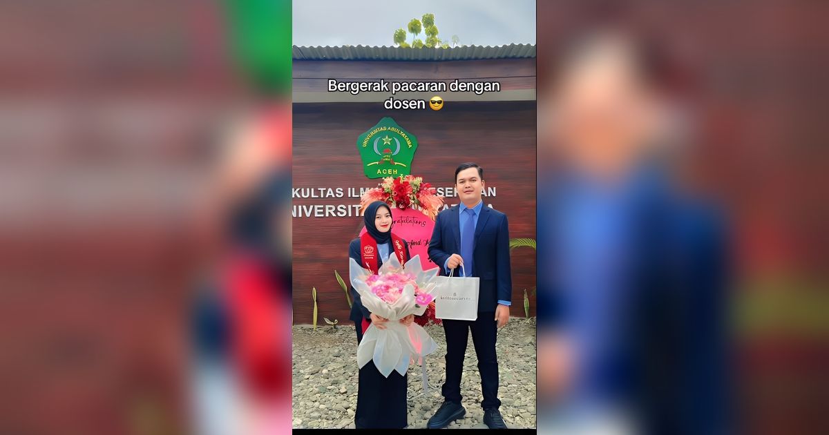Bak Cerita Sinetron! Viral Dosenku Calon Suamiku, Wanita Ini Bimbingan Skripsi dengan Tunangan Sendiri