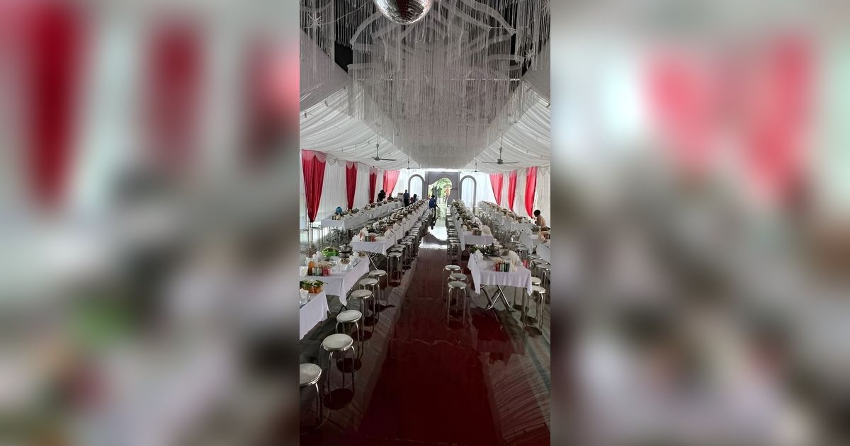 Viral Pernikahan Mewah dengan Dekorasi dan Hidangan Bintang Lima, Pengantin Nangis Kejer Tak Ada Tamu yang Datang
