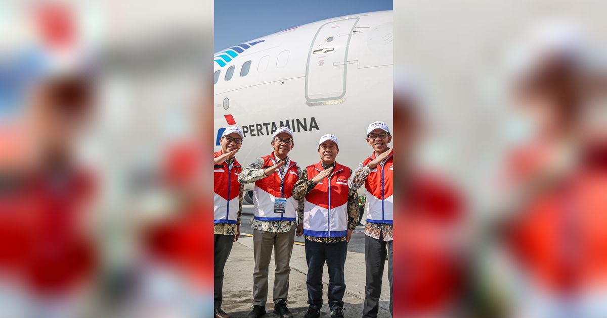 Pertamina Patra Niaga Lakukan Pengisian Perdana Sustainable Aviation Fuel Bagi Penerbangan Komersil