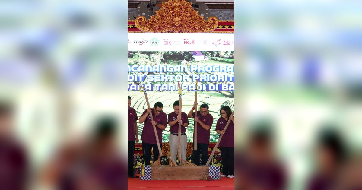 OJK Luncurkan Kredit/Pembiayaan Sektor Prioritas Pertanian di Bali Financial Experience Festival 2023