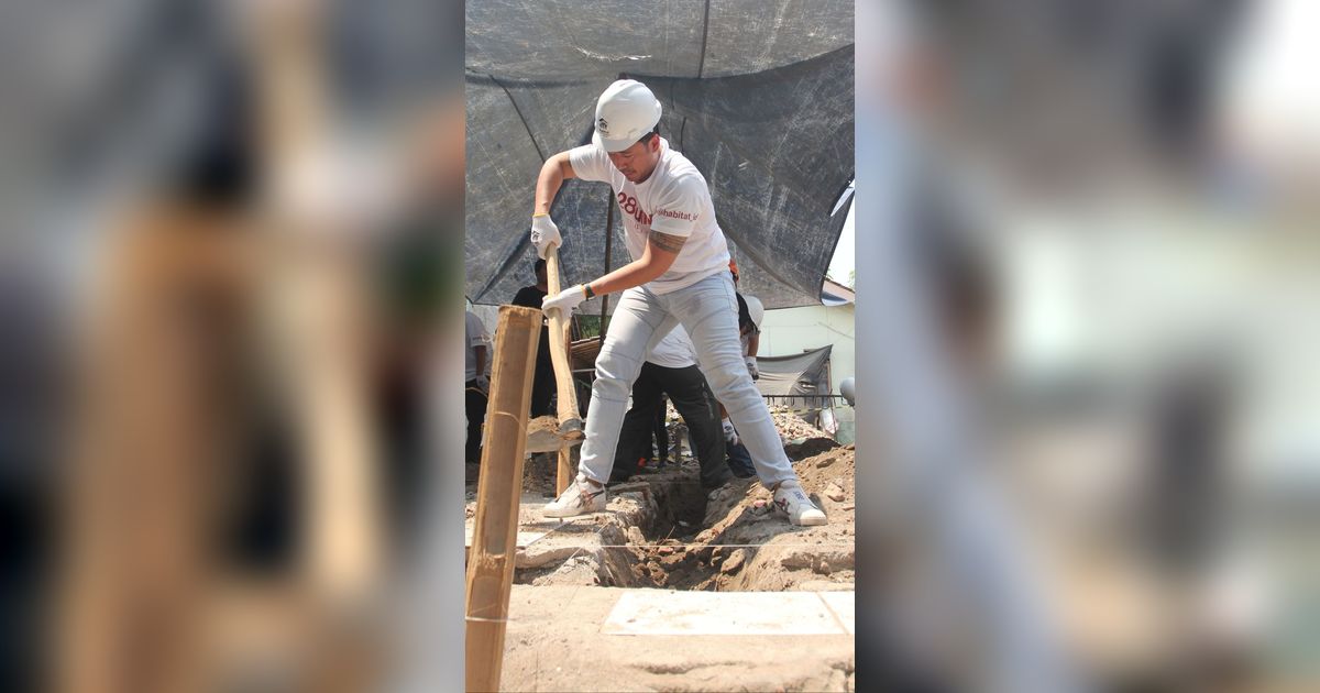 FOTO: Merayakan Hari Sumpah Pemuda dengan Membangun Rumah Layak Huni untuk Warga Berpenghasilan Rendah