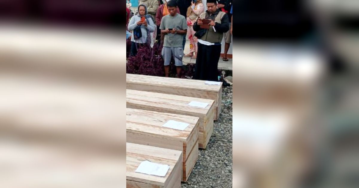 Ini Identitas 6 Korban Pembantaian KKB Papua di Kali I Distrik Seredela Yahukimo