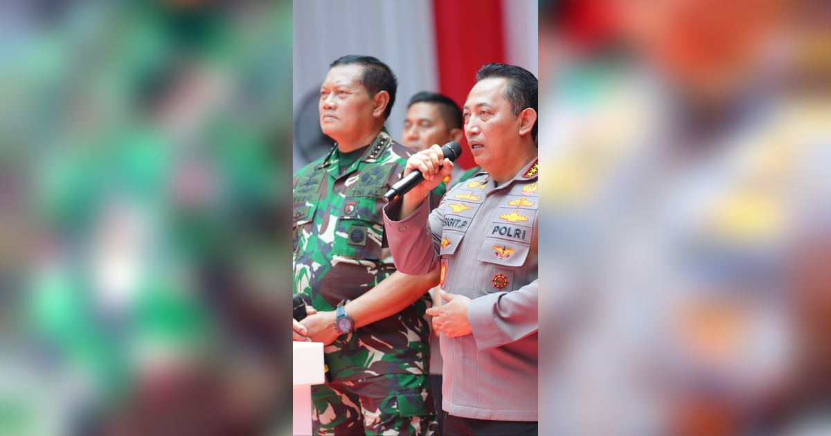 Kapolri dan Panglima TNI Kompak Serukan Pemilu Damai