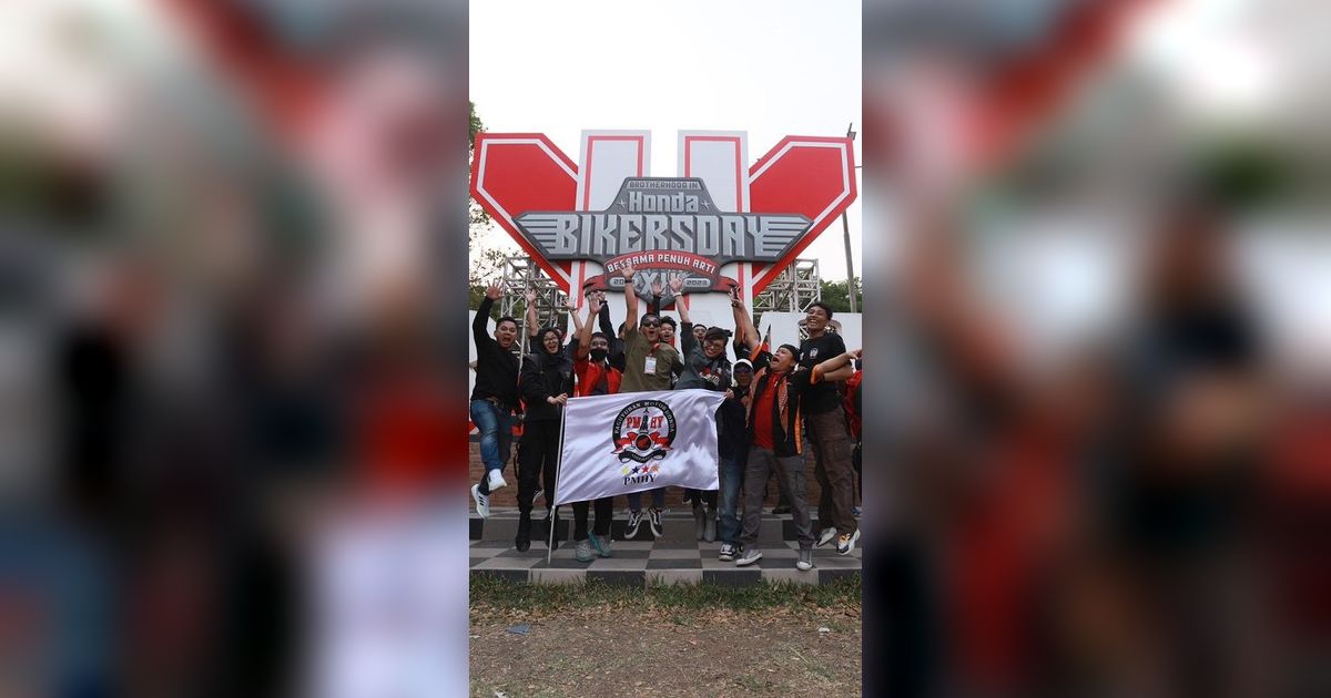 Ribuan Biker Rayakan Hari Sumpah Pemuda di Honda Bikers Day 2023