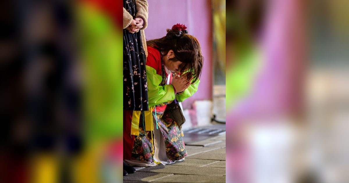 FOTO: Mengenang Setahun Tragedi Halloween di Itaewon, 159 Orang Tewas Berdesakan di Gang Sempit