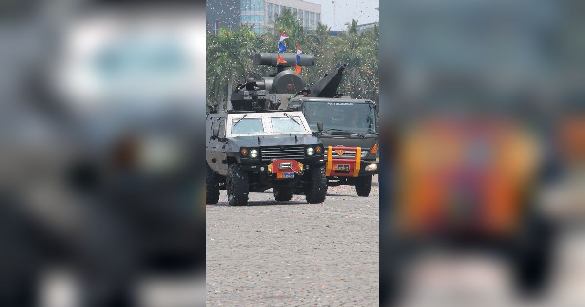 FOTO: Deretan Alutsista Kebanggaan Indonesia Meramaikan Gladi Bersih HUT TNI ke-78 di Monas