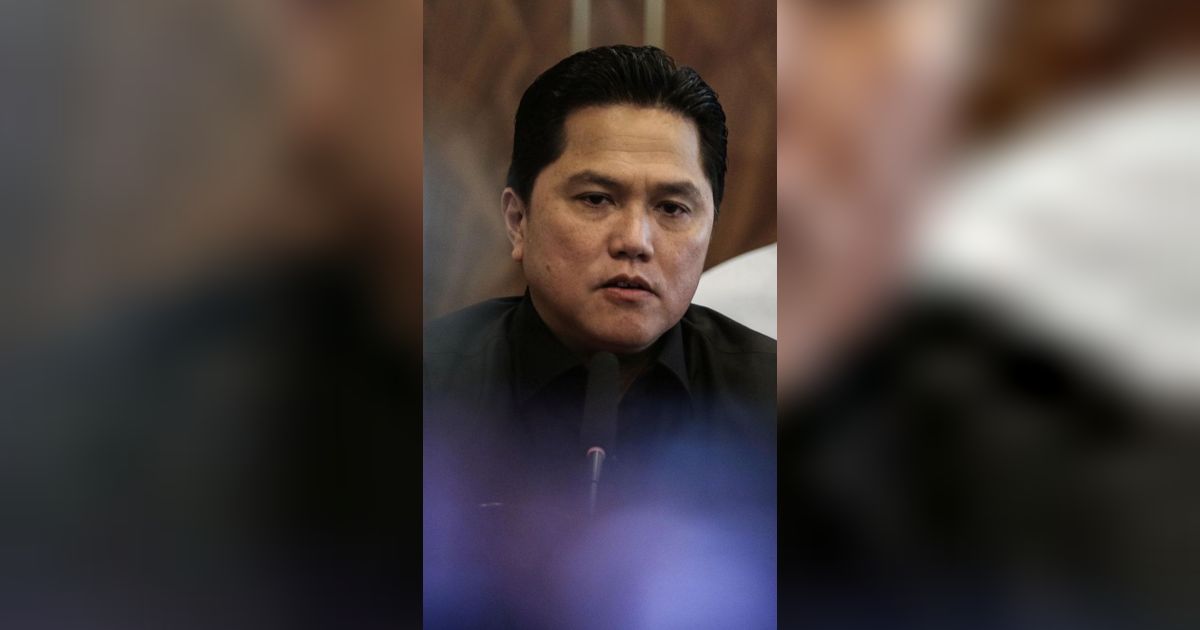 FOTO: Blak-Blakan Erick Thohir di Kejagung Beberkan Hasil Audit Dana Pensiun 4 Perusahaan BUMN yang Rugikan Negara Ratusan Miliar Rupiah