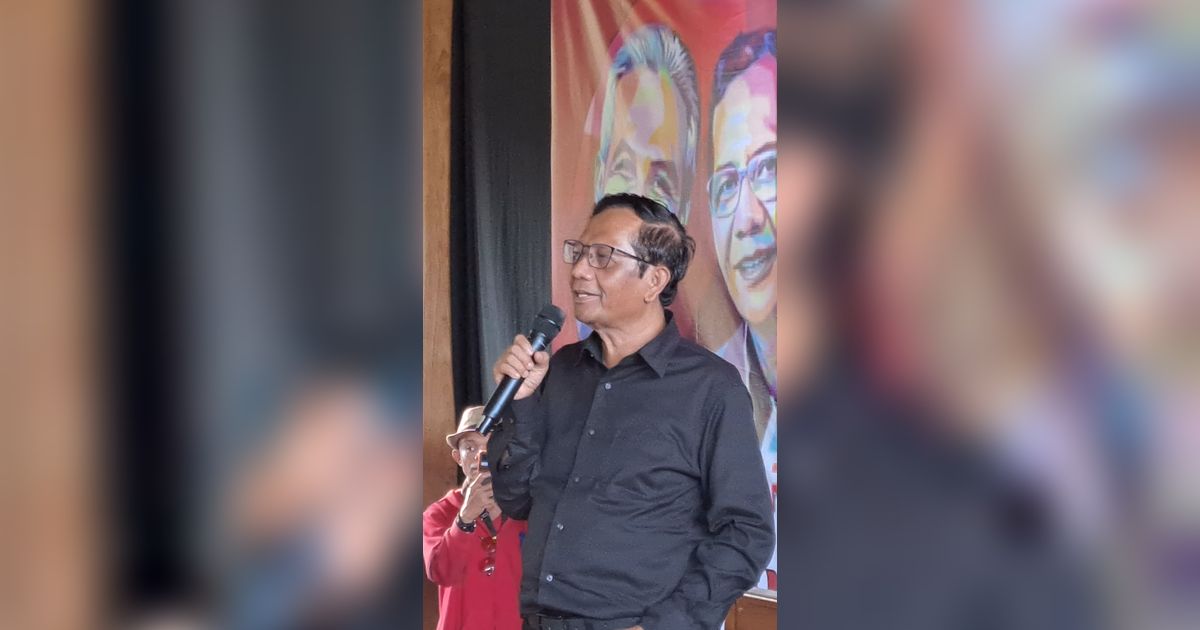 Mahfud Sebut Undangan Jokowi hanya untuk Para Capres, Tidak Termasuk Cawapres