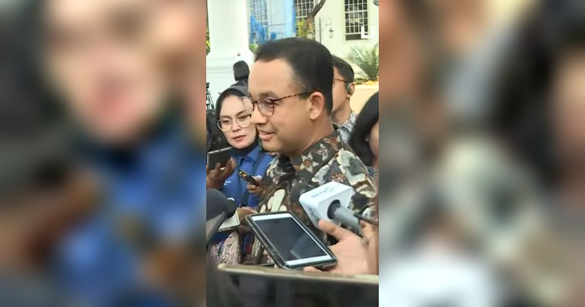 Makan Siang di Istana, Anies Pakai Batik Parang yang Sama Saat Bertemu Jokowi 7 Tahun Lalu