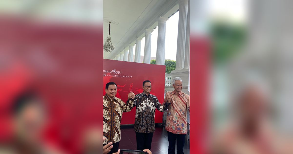 Begini Komentar 3 Capres Usai Makan Siang Bersama Presiden Jokowi