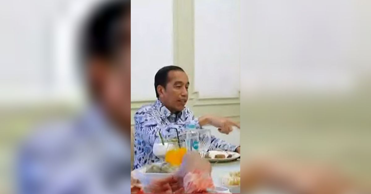 VIDEO: Pesan Penting Jokowi saat Makan Bareng Anies, Prabowo & Ganjar di Istana