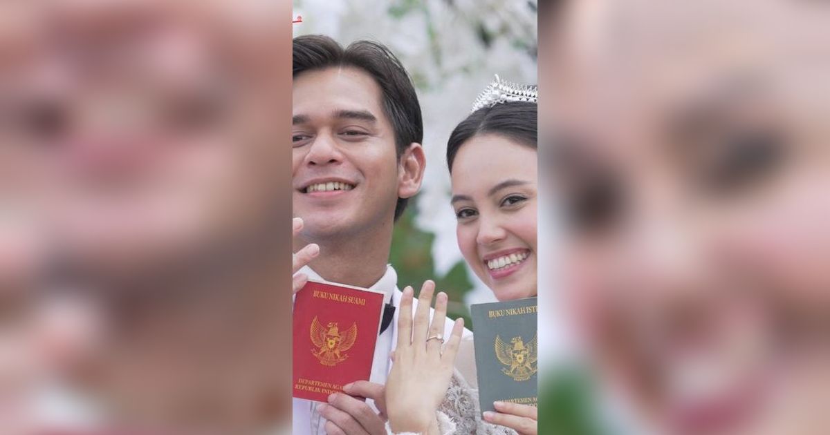 Potret 'Pernikahan' Anggika Bölsterli dan Rangga Azof dalam SInetron Di Antara Dua Cinta, Romantis Banget!