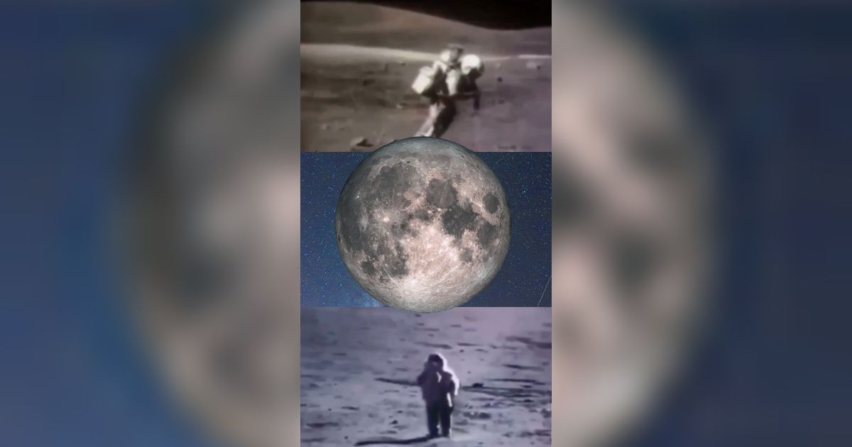 Video Ini Ungkap Sulitnya Astronot Berjalan di Permukaan Bulan, Salah Sedikit Nyawa Bisa Melayang