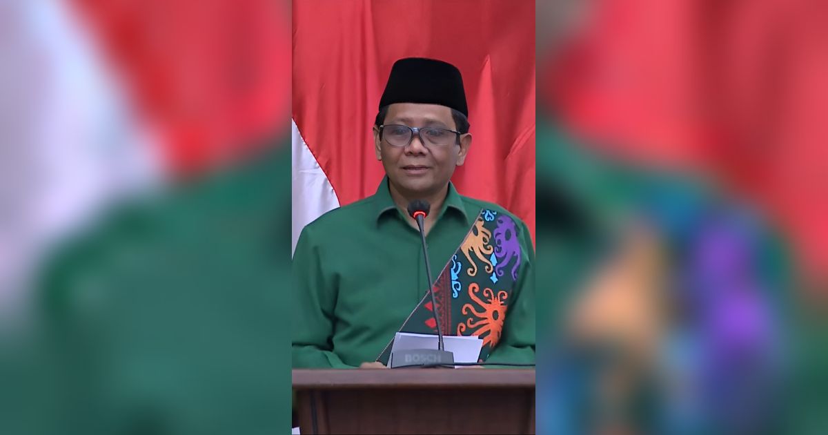 Mahfud MD Ngegas Disebut Sudah Jadi 'Petugas Partai' karena Terus Sebut Nama Megawati: 'Memangnya Kenapa?'