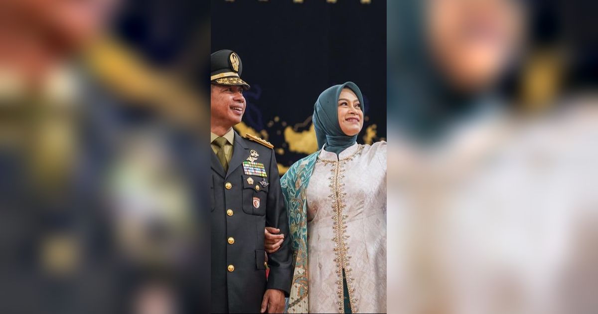 Baru Jadi KSAD Kini Dikabarkan Calon Panglima TNI, Ini Potret Jenderal Agus Subiyanto Bareng Istri