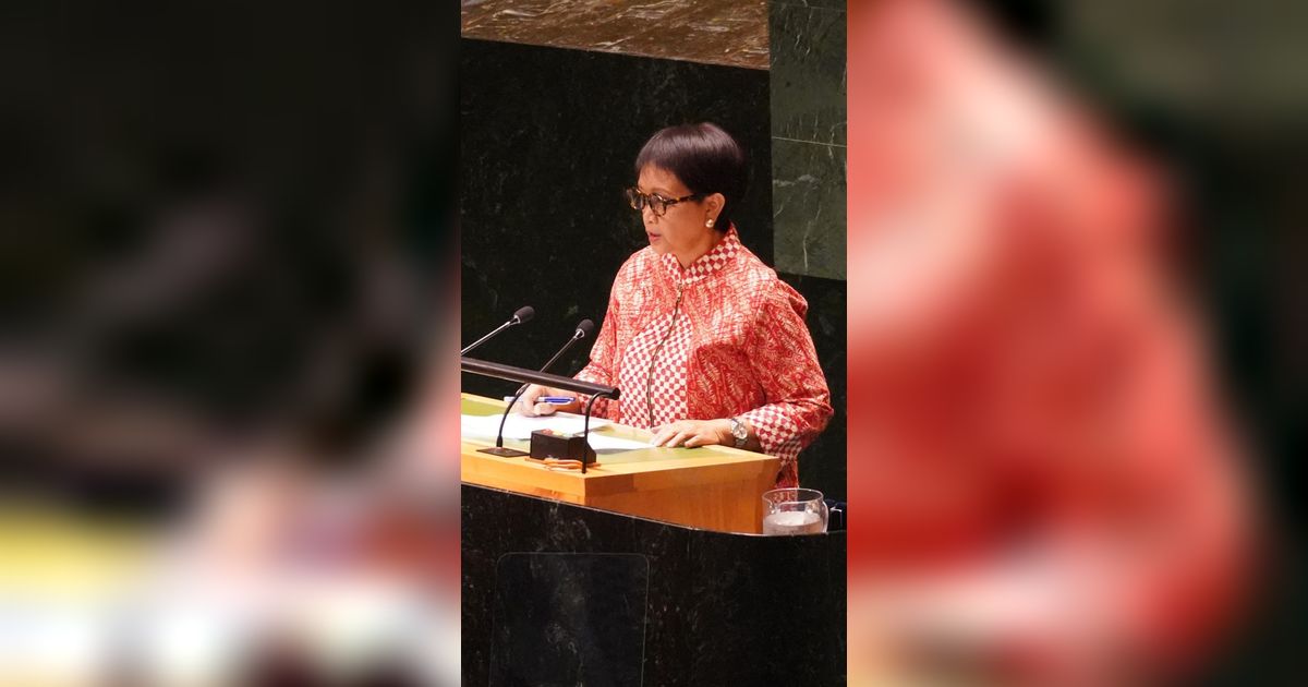 Aksi Lantang Menlu Retno Menyuarakan 'Bela Palestina' di Forum Internasional