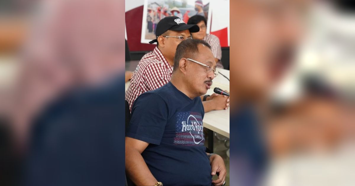 Ini Pesan Politikus Senior PDIP saat Sambangi Posko Relawan Ganjar di Kebayoran Baru