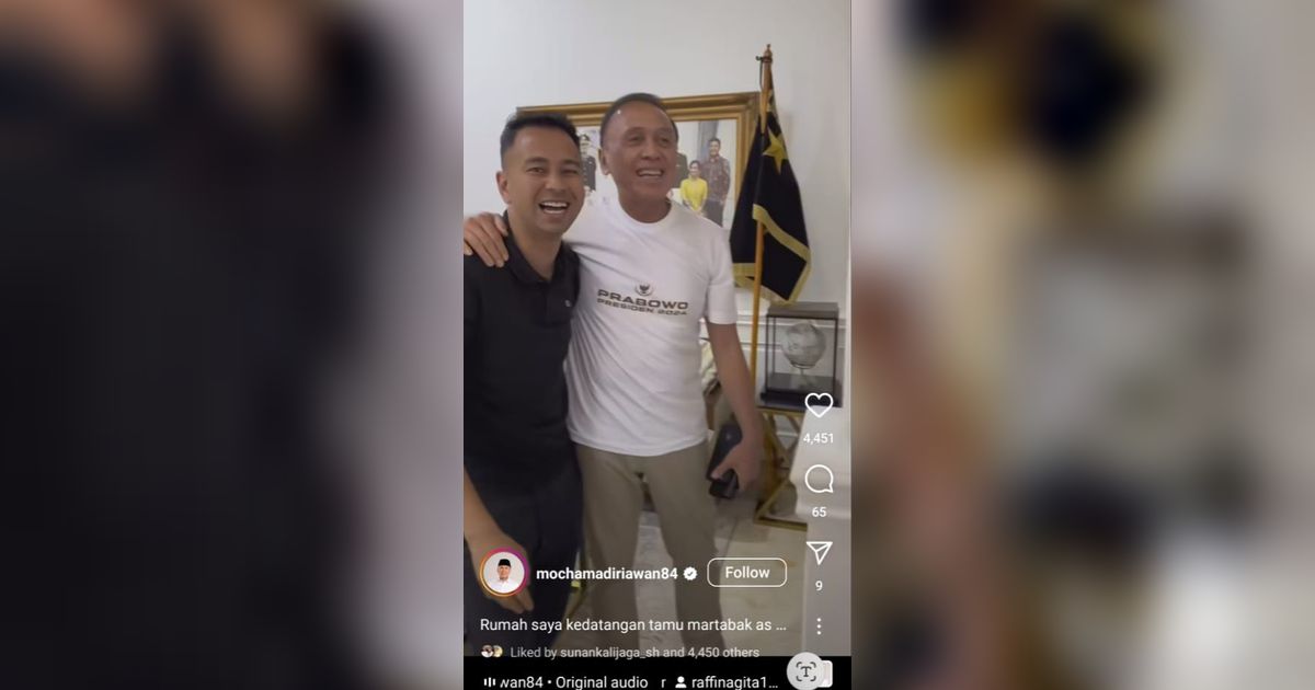 Pujian Mantan Ketum PSSI kepada Raffi Ahmad 'Luar Biasa Anak Satu ini, Baiknya Offside'