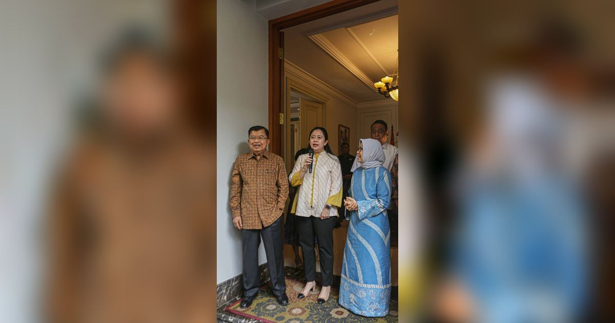 JK Akui Bahas Pilpres Saat Bertemu Puan: Ganjar, Prabowo dan Anies Semua Punya Kesempatan