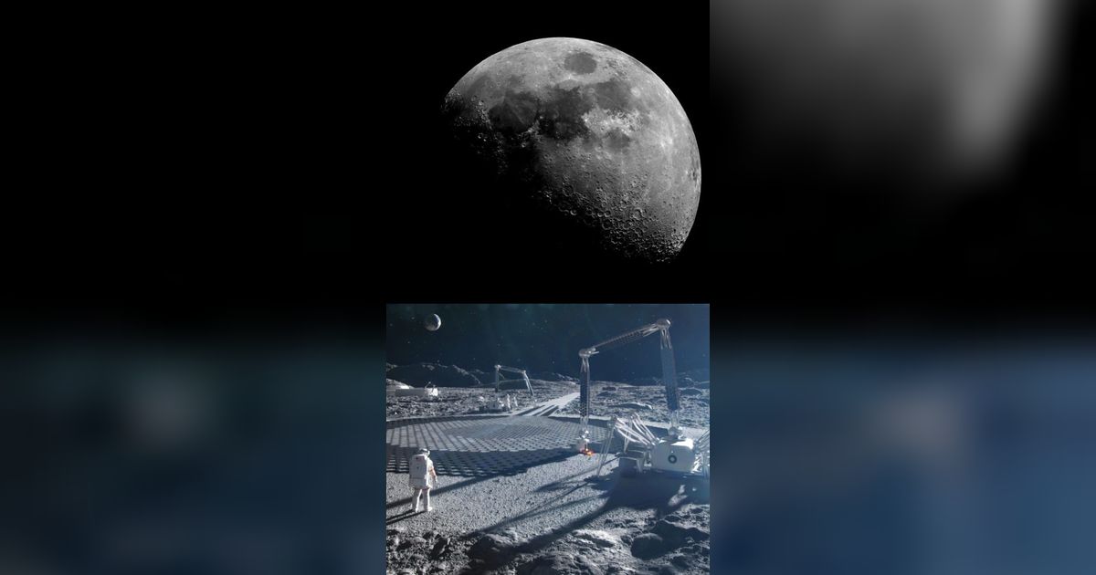 NASA Berencana Bikin Rumah di Bulan Pakai Teknologi Ini