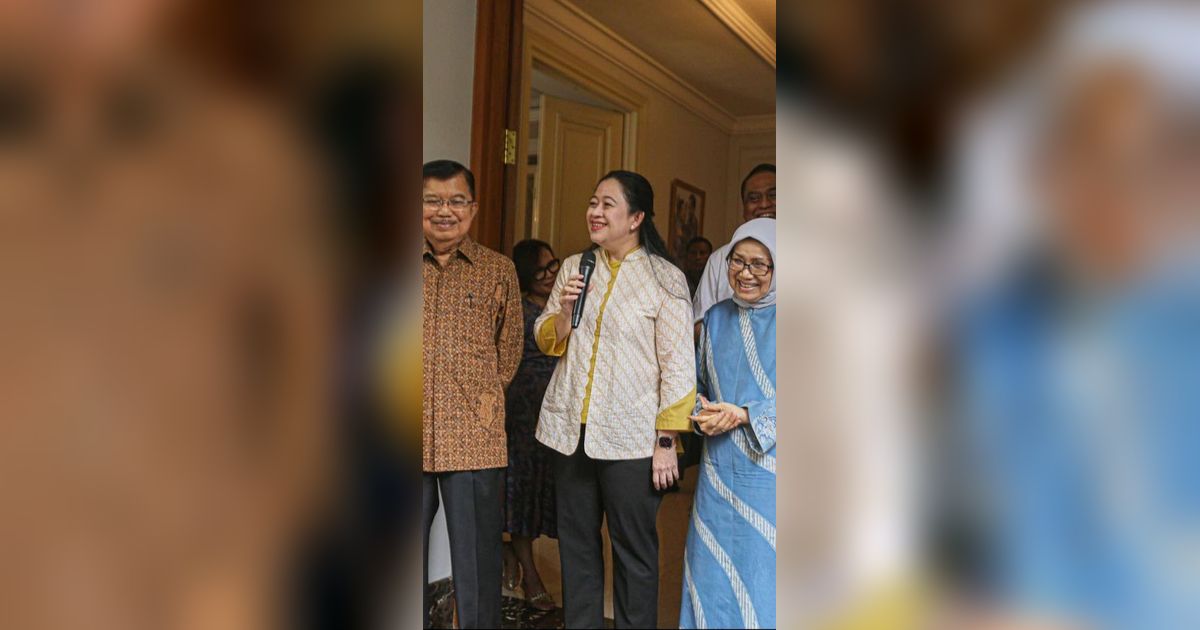 Ini Isi Pertemuan JK dan Puan Maharani, Ada Pesan Khusus dari Megawati