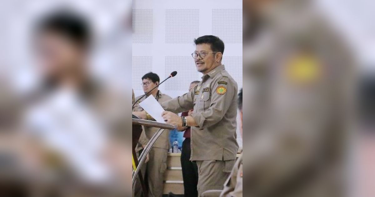 Syahrul Yasin Limpo Minta Pendampingan Hukum 'Eks KPK' Hadapi Kasus Korupsi di Kementan