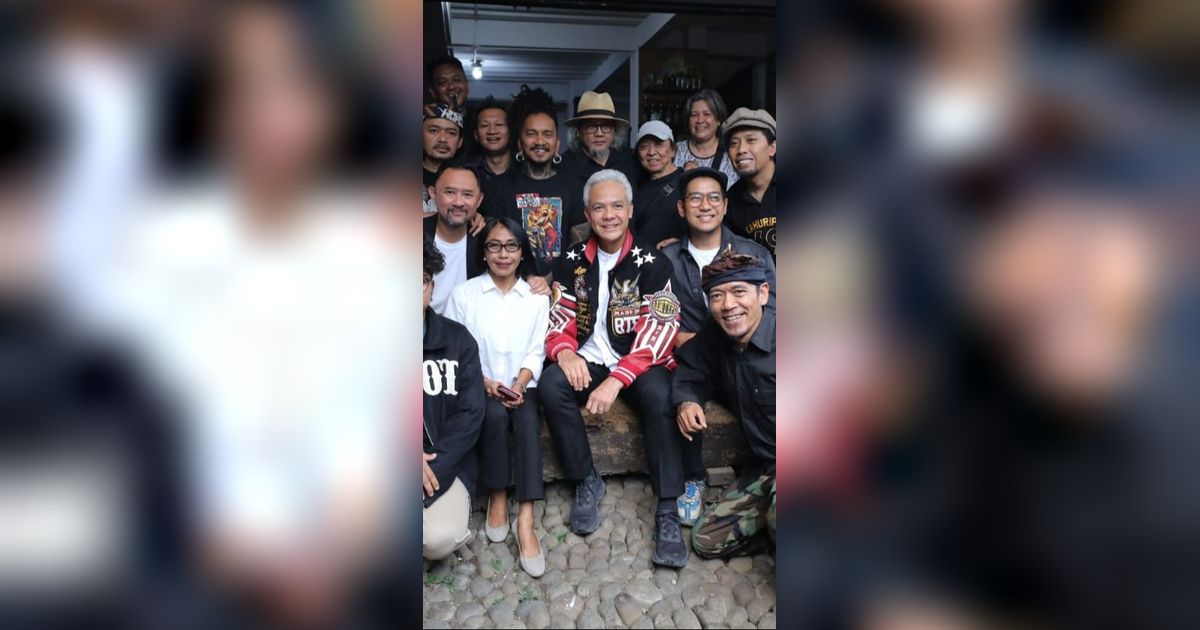 Ganjar Nongkrong Bareng Budi Dalton hingga Doel Sumbang, Diskusi Startegi Kembangkan Seni Budaya