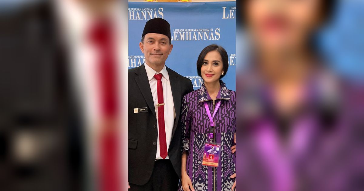 Potret Cantik Diah Permatasari Dampingi Suami Tugas di Lemhannas, Netizen 'Cucok jadi Ibu Pejabat'