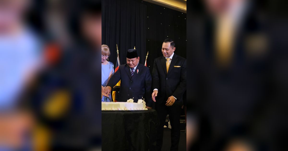 Kian Mesra, Prabowo dan AHY Kompak Hadiri Perayaan Hari Nasional Jerman