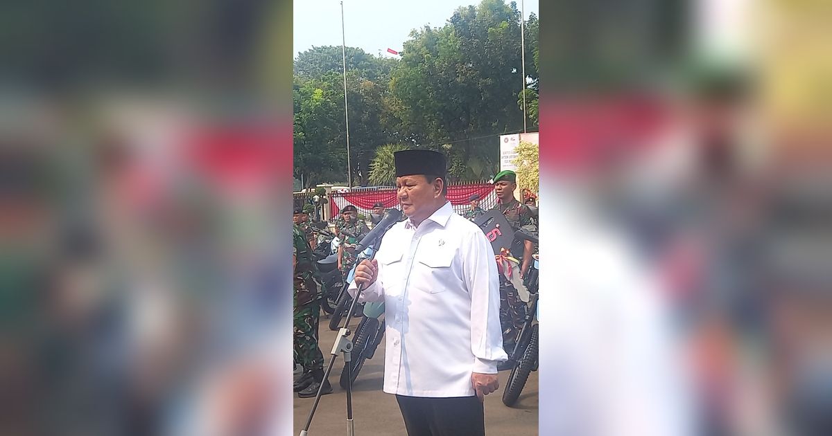 Pidato Prabowo Berapi-api di Depan Kasad 