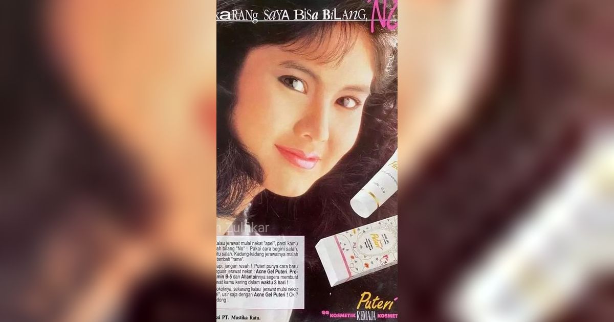 Gadis Ini Dulu Jadi Model Skincare Era 90-an, Kini Jadi Ibu Mertua Mantan Artis Cilik