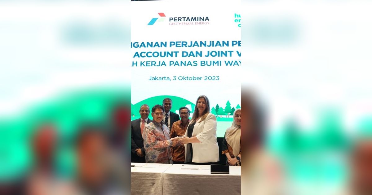 Chevron dan Pertamina Geothermal Energy Tandatangani Perjanjian Way Ratai