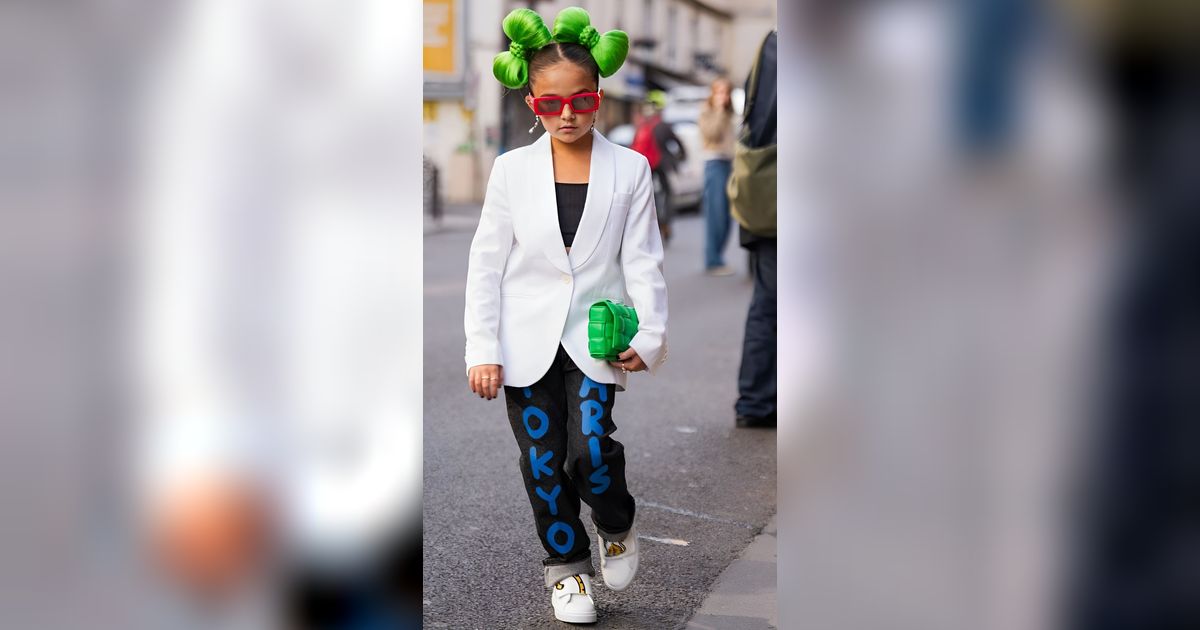 Taylen Biggs, Fashionista Cilik yang Curi Perhatian di Paris Fashion Week