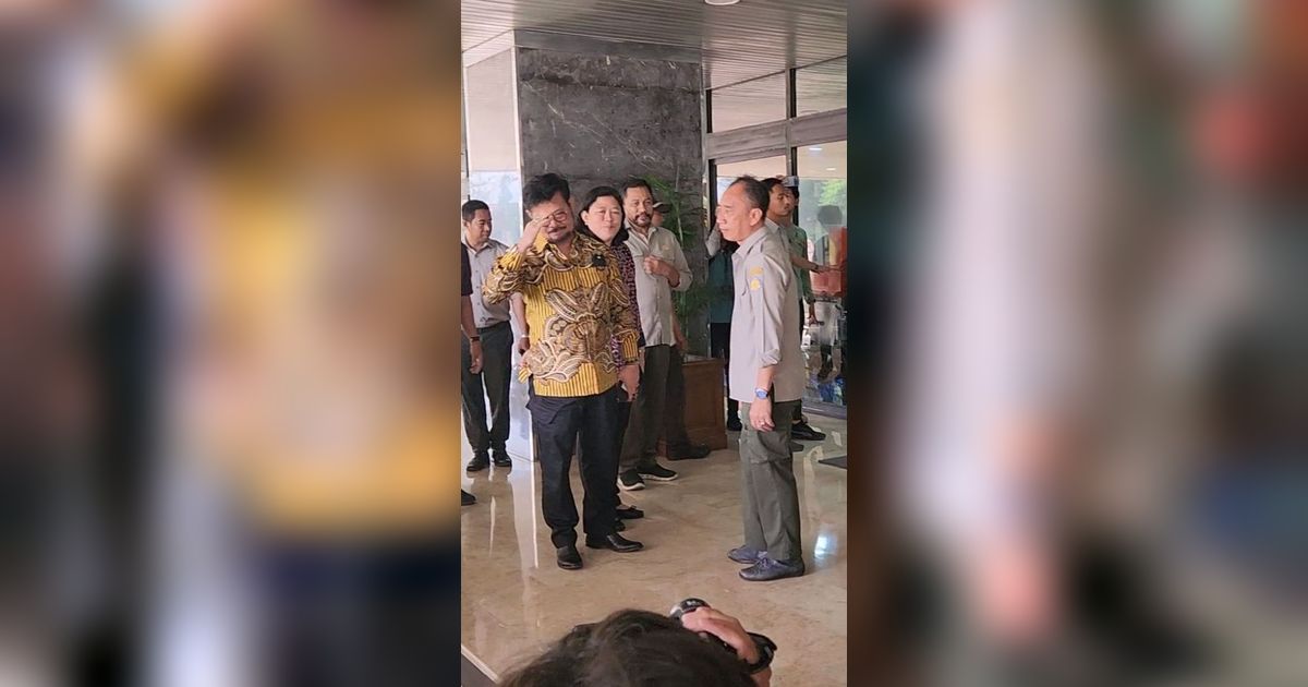 Tinggalkan Polda Metro Jaya, Mentan Syahrul Yasin Limpo Merapat ke NasDem Tower