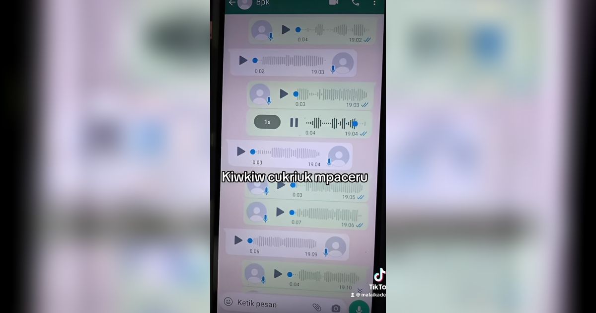 Obrolan Kocak Ayah dan Putrinya Lewat Voice Note WA Bikin Ngakak: Bapaknya Tolak Halus Nyanyi Kiwkiw Cukurukuk, Malah Kirim Doa Surat Yasin