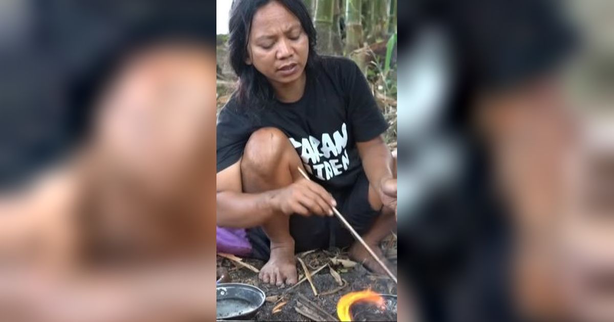 Gokil, Ulat Bulu Digoreng Crispy Ala Dede Inoen Hasilnya Begini