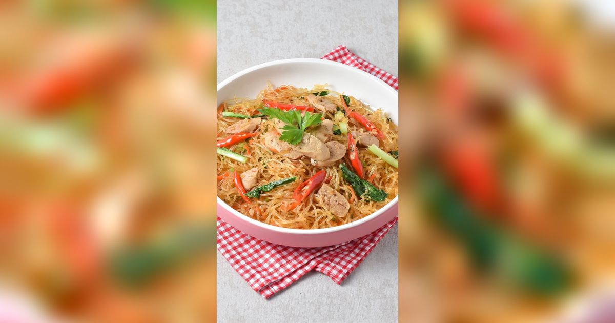 Resep Bihun Goreng ala Restoran, Praktis Buat di Rumah