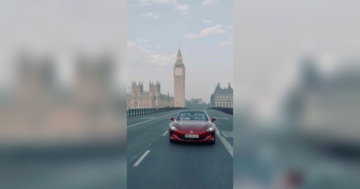 Mobil Listrik MG Cyberster Road Trip dari London ke Jakarta, dengan Tujuan Akhir Shanghai