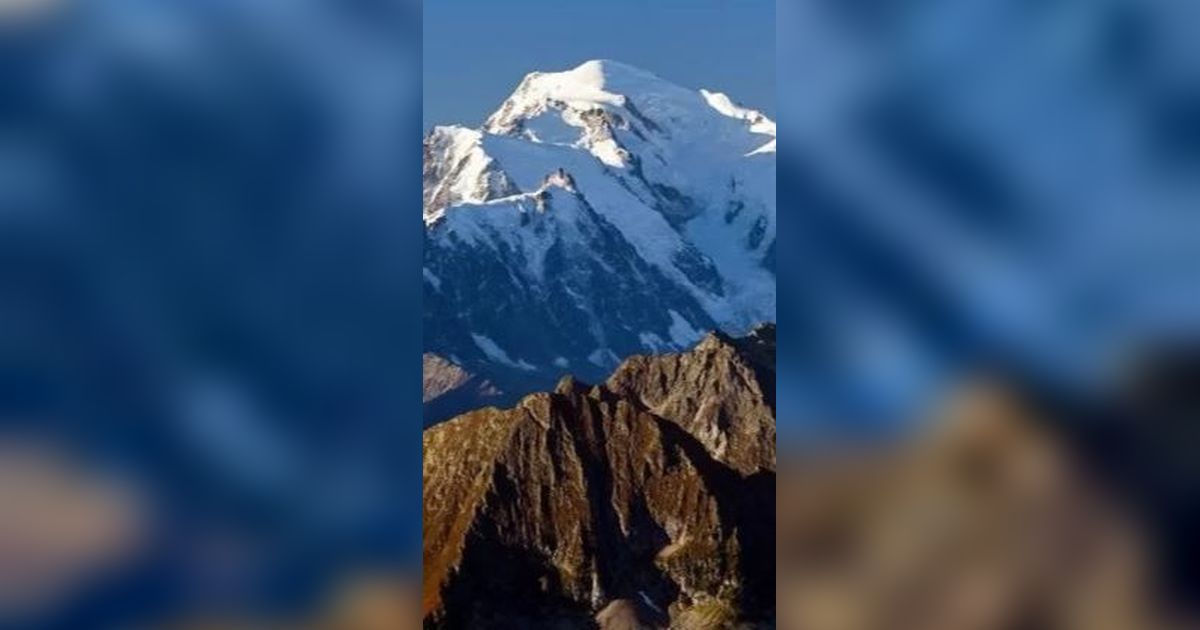 Puncak Gunung Tertinggi di Prancis Mont Blanc Menyusut, Ini Penyebabnya