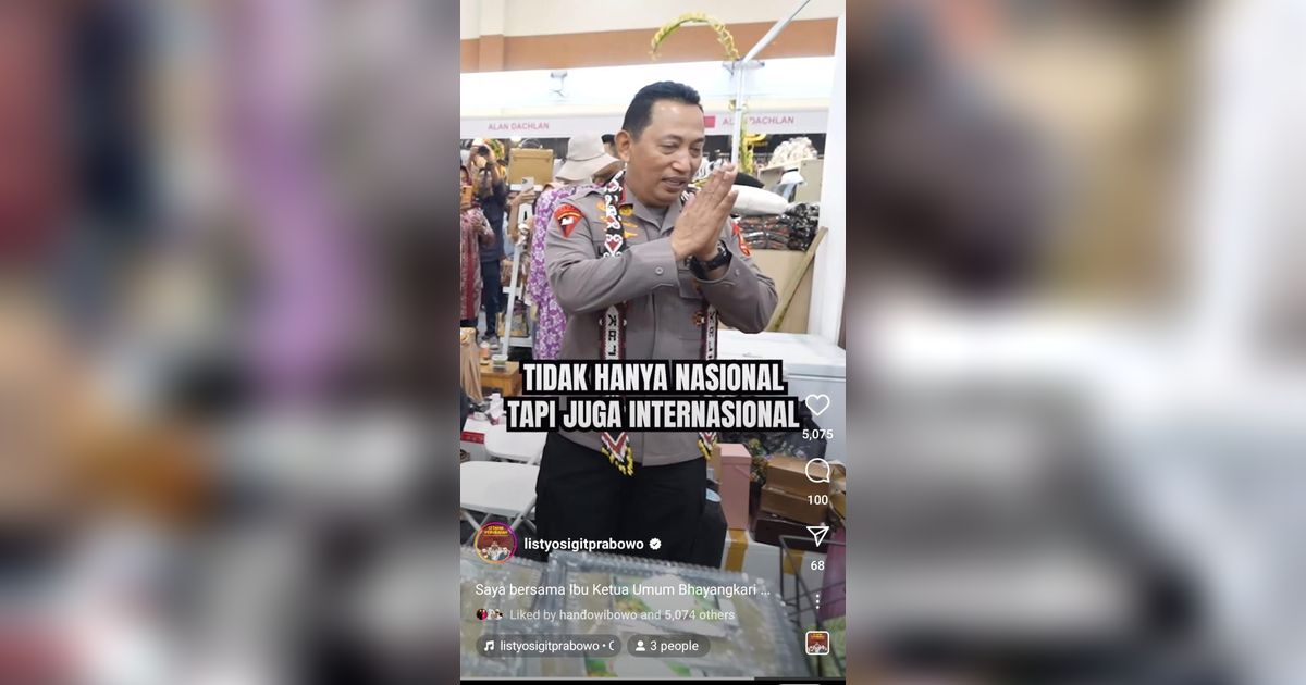 Aksi Jenderal Sigit Terima Endorse, Bak Selebgram: Ini Enak, Tapi Panas