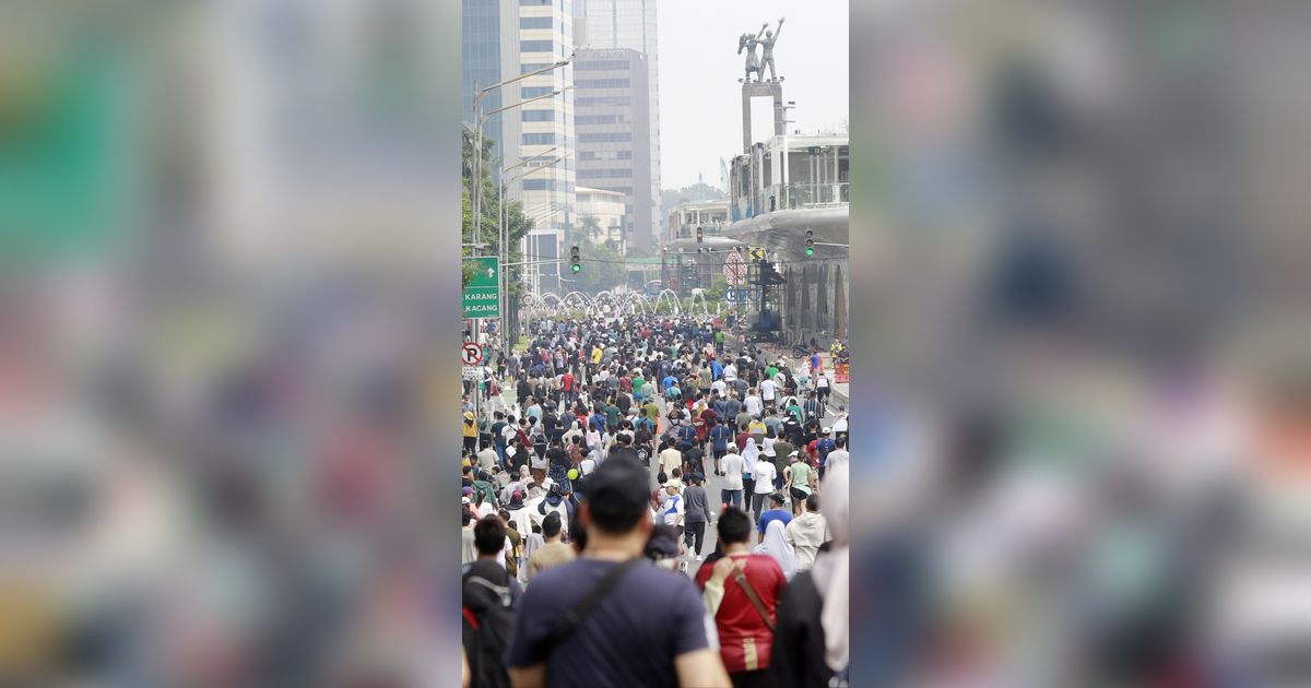 Udara Jakarta Lebih Buruk dari Delhi India di Minggu Pagi