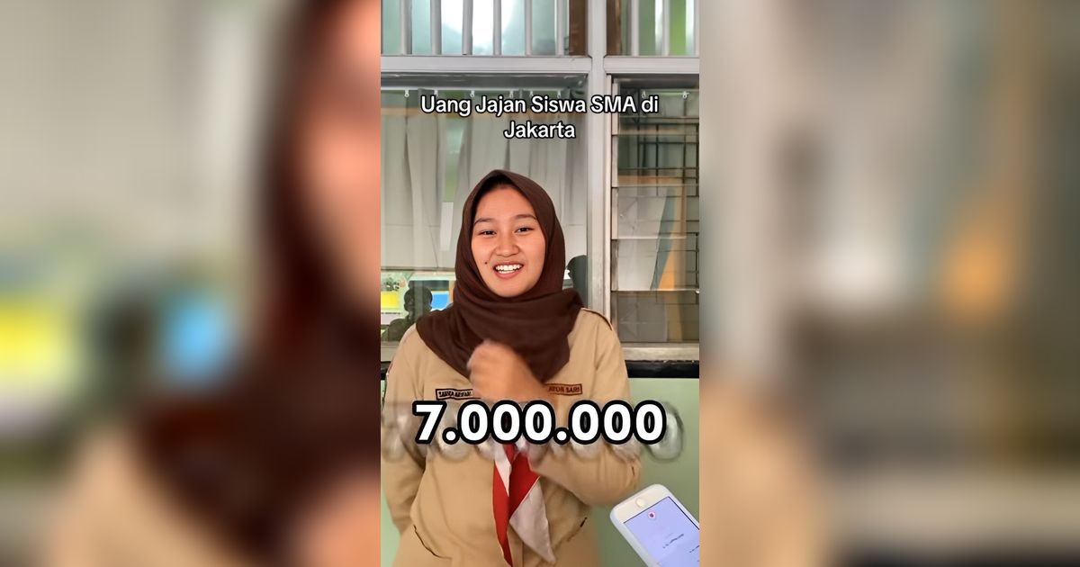 Viral Uang Jajan Siswa SMA di Jakarta sampai Rp7 Juta per Minggu: Siap-Siap Ortunya Diaudit