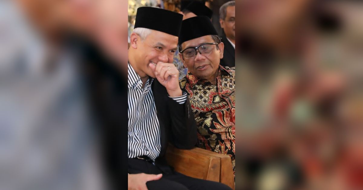 Ganjar-Mahfud Duduk Satu Meja di Acara Said Aqil, Ada Pembahasan Politik