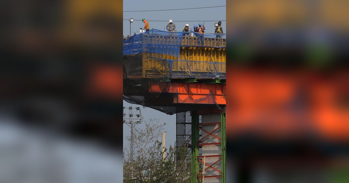 FOTO: Memantau Progres Proyek Jalan Tol Ancol Timur-Pluit Senilai Rp15,8 Triliun