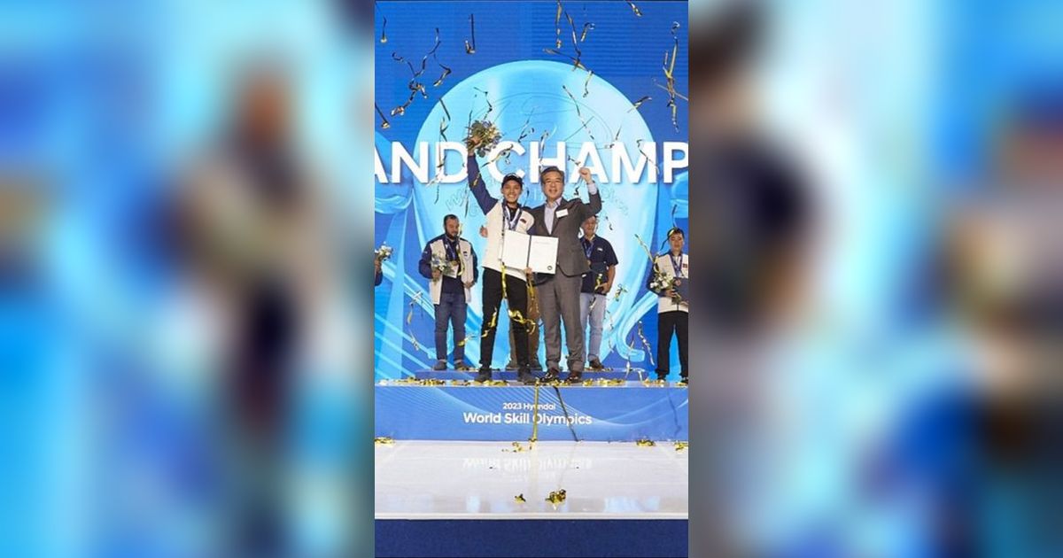 Pemuda Depok Raih Juara Umum Hyundai World Skill Olympics, Kalahkan 138 Peserta dari 56 Negara