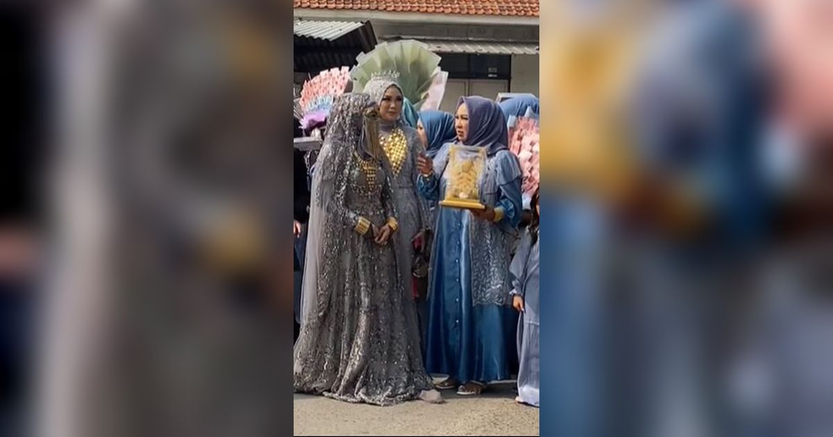 Pernikahan Viral, Busana Keluarga Heboh Bak Fashion Show, Netter Bingung: Pengantin yang Mana?
