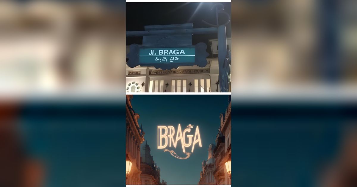 Begini Gambaran Kota Bandung Versi AI ala Poster Film Disney Pixar, Curi Perhatian Warganet