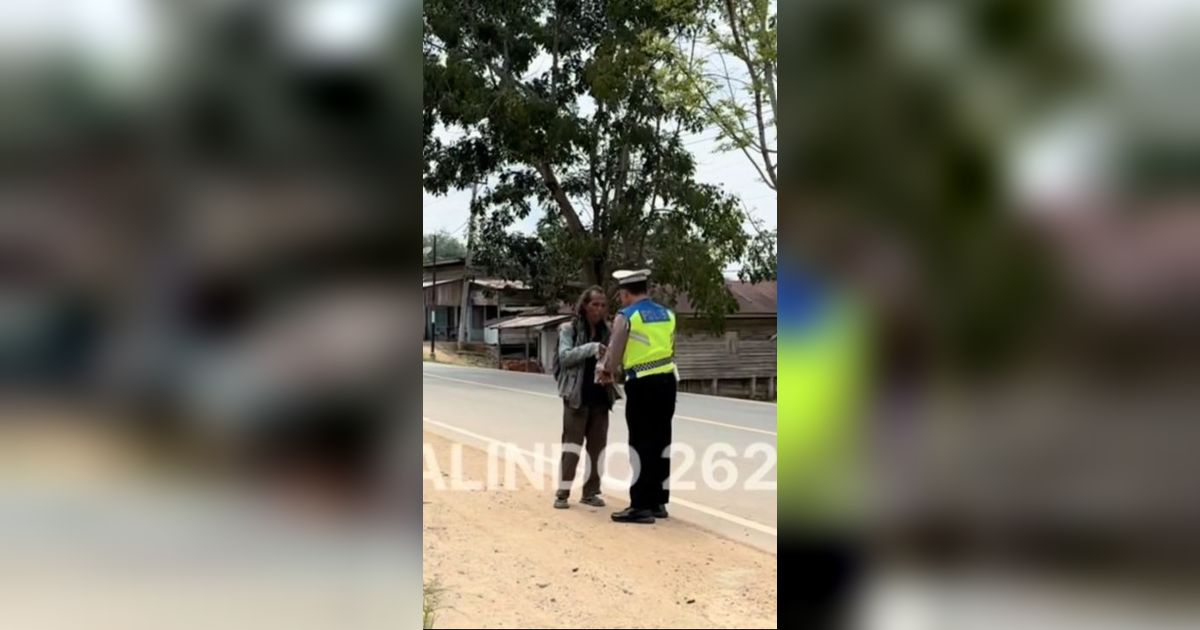 Ketemu Polisi di Jalan Dikira ODGJ, Pria Ini Ternyata Bukan Orang Sembarangan